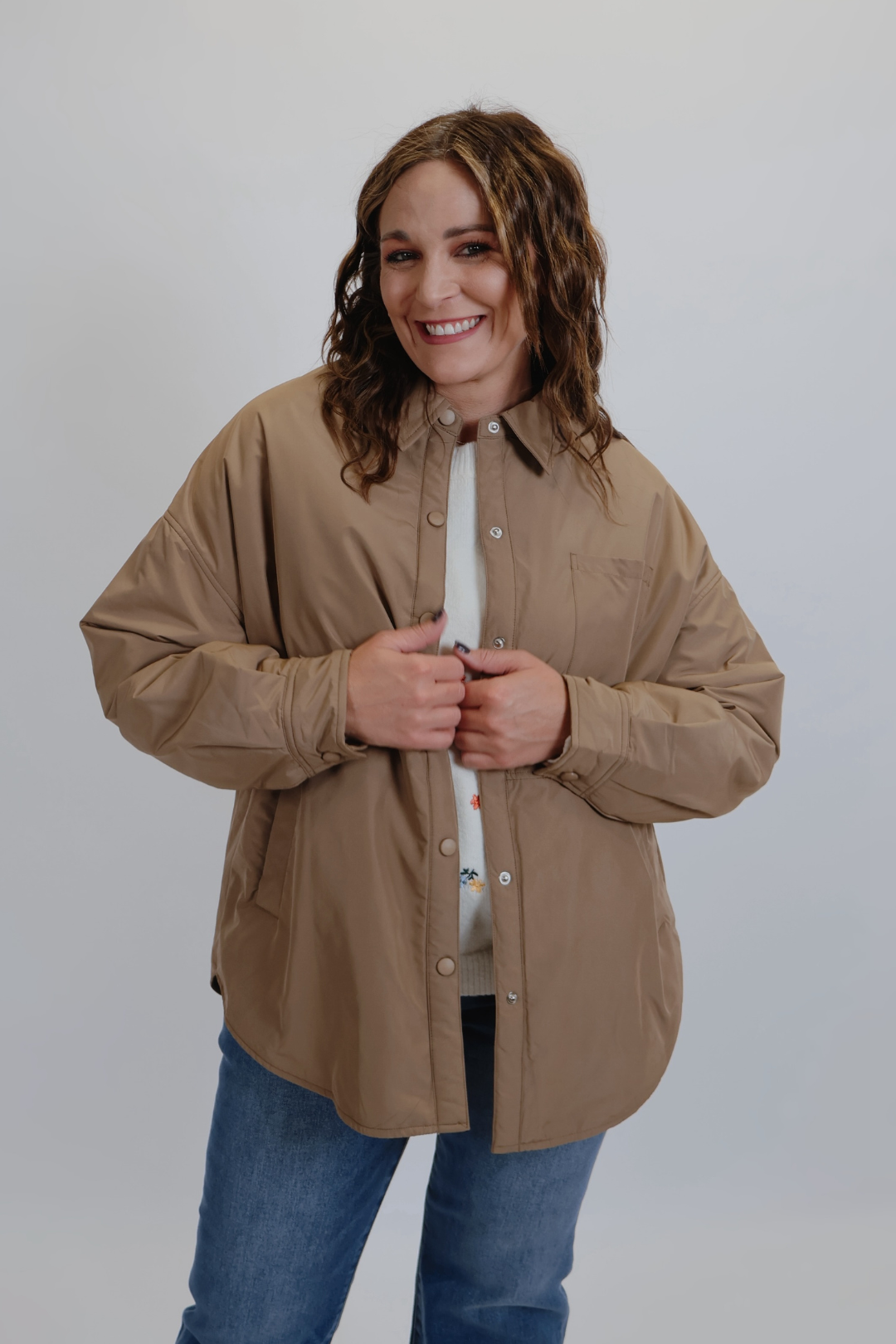 Oaklyn Puffer Shacket