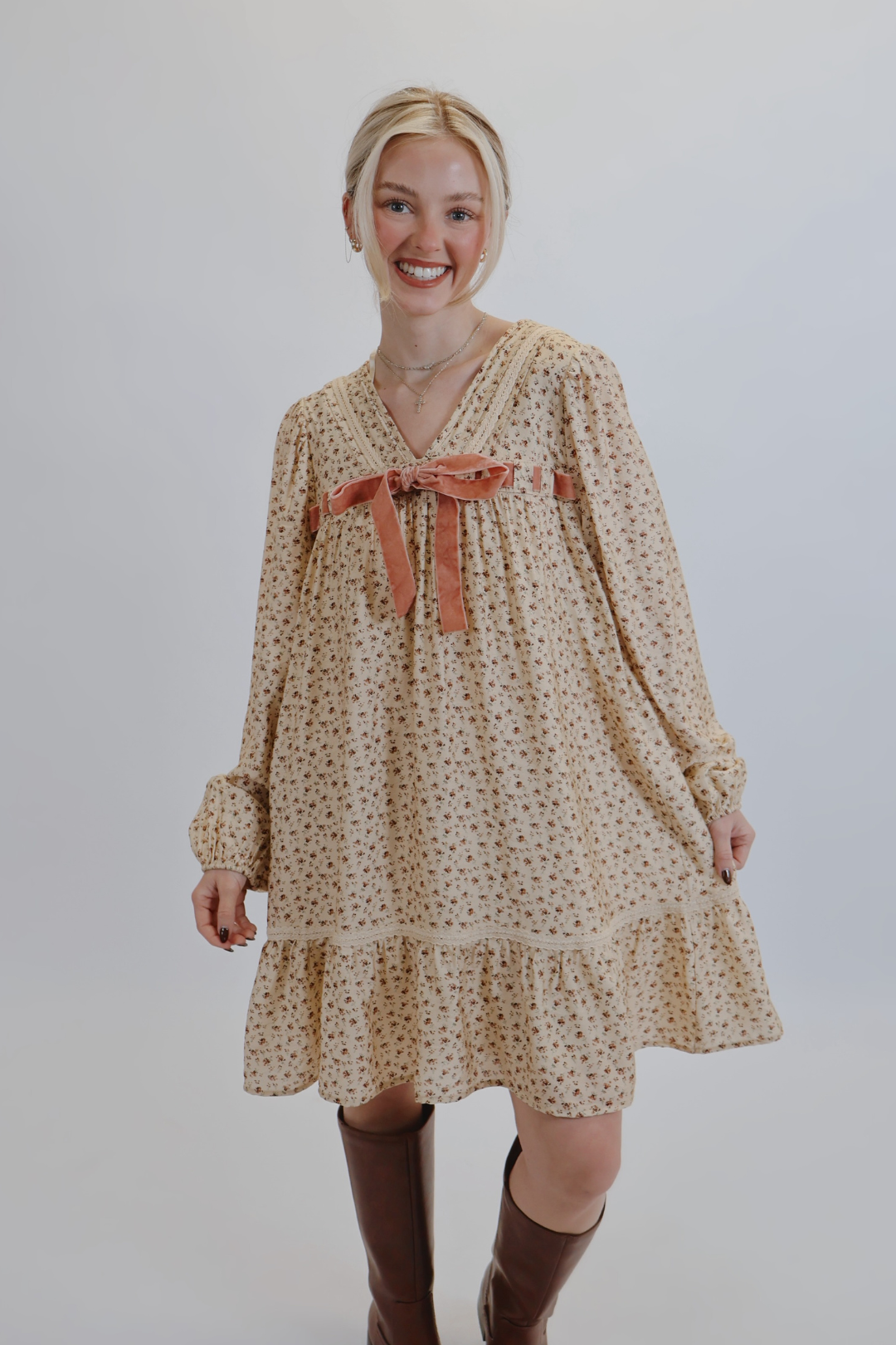 Abito con fiocco Prairie Whispers