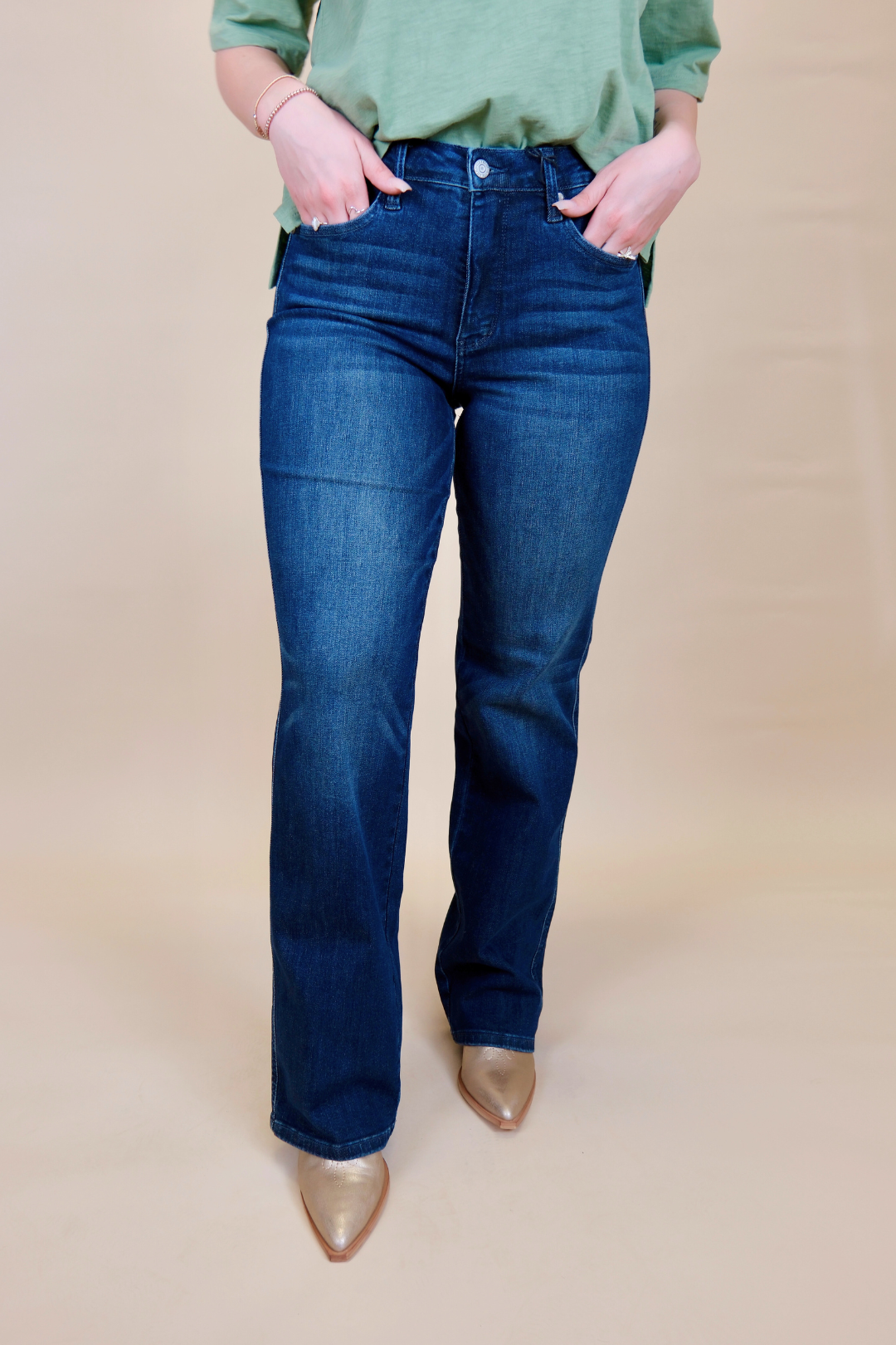 Jeans dritti Carla Tummy Control